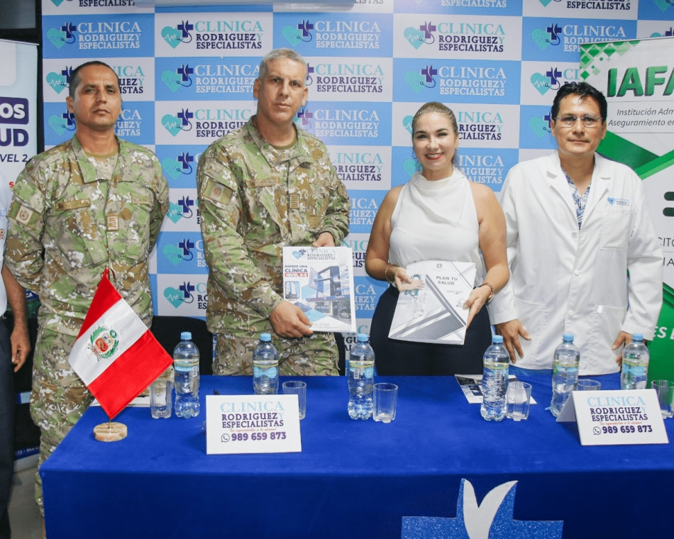 San Martín: Firma de convenio entre la Clínica Rodríguez y Especialistas con la IAFAS - EP