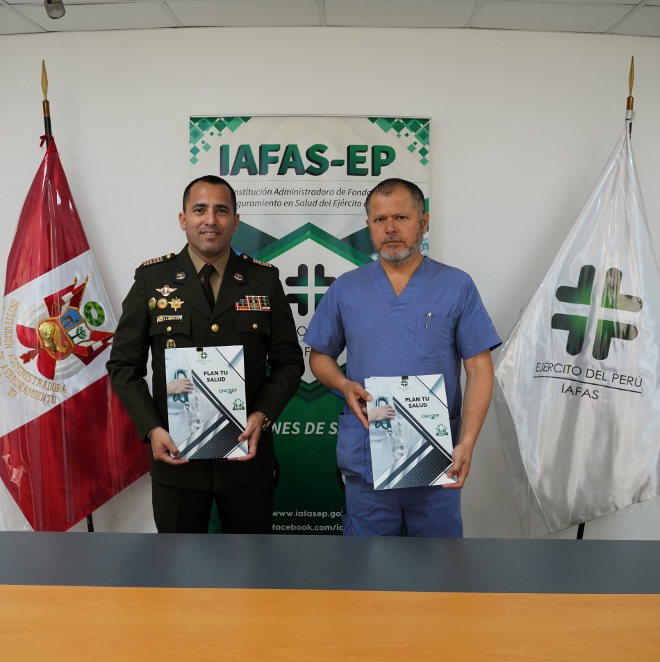 LA IAFAS EP Y LA CL&Iacute;NICA IMEI FIRMAN CONVENIO