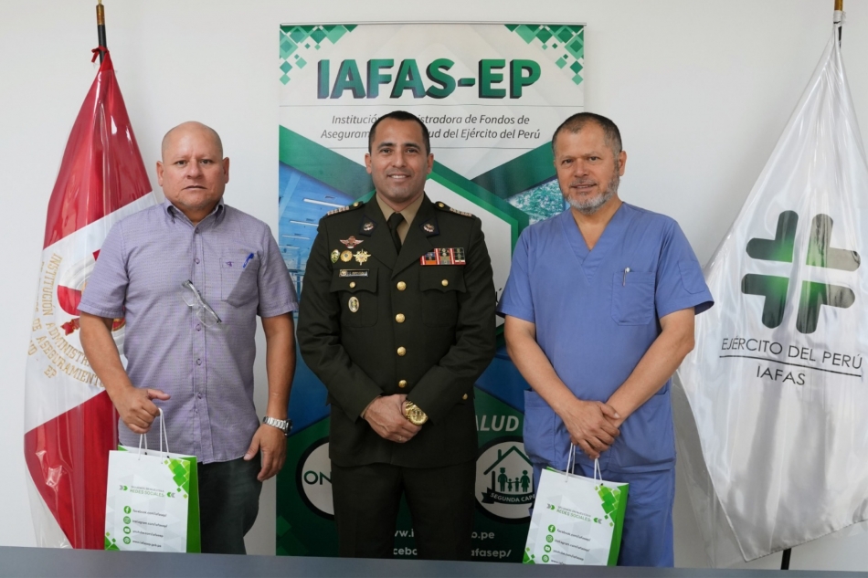 LA IAFAS EP Y LA CLÍNICA IMEI FIRMAN CONVENIO