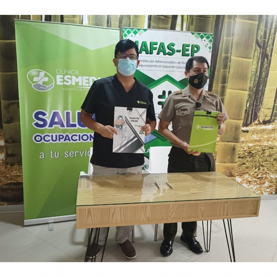 Pucallpa: La IAFAS-EP realiza importantes firmas de contratos de intercambio prestacional