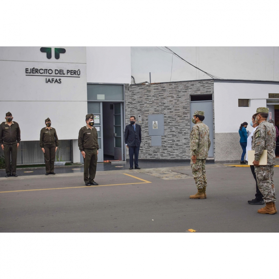Comando de Salud del Ejército del Perú realizó visita de supervisión del cumplimiento de la gestión realizada por la IAFAS-EP